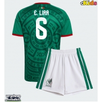 Mexico Erik Lira #6 Replica Home Minikit World Cup 2026 Short Sleeve (+ pants)